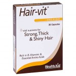 Health aid Hair vit Συμπληρώματα διατροφής για τη φροντίδα των μαλλιών Healthspot Overespa