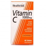 health aid Vit C, 60 tabs Ταμπλέτες με βιταμίνη C για διατήρηση της υγείας Healthspot Overespa